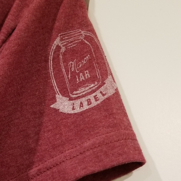 Maroon Farm Fresh Tee XXL - Picture 3 of 4